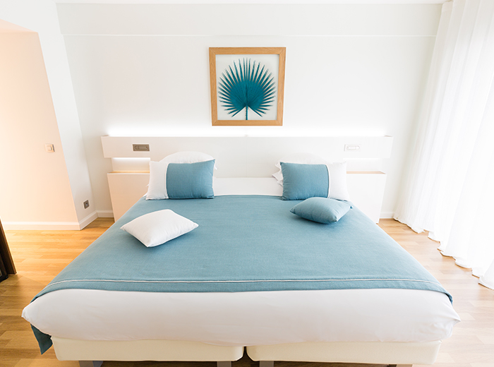 Chambre Deluxe Mer Hotel Helios Antibes