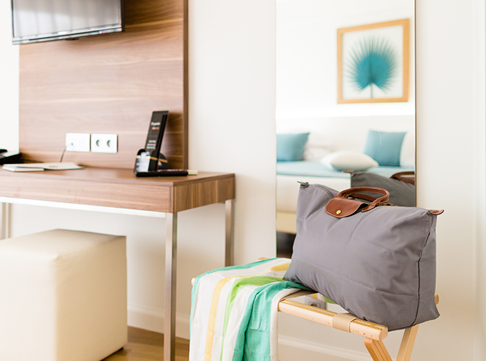 Chambre Deluxe Mer Hotel Helios Antibes