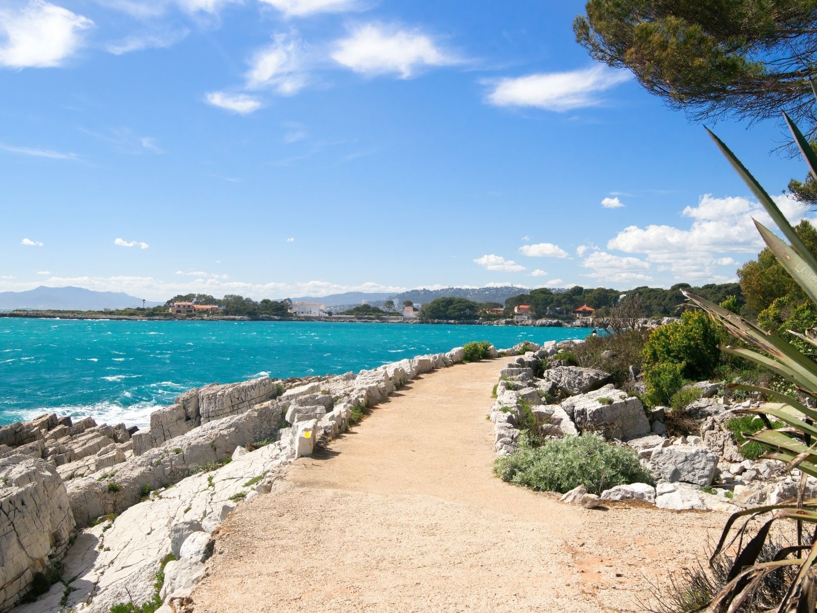Sentier littoral cap d'antibes
